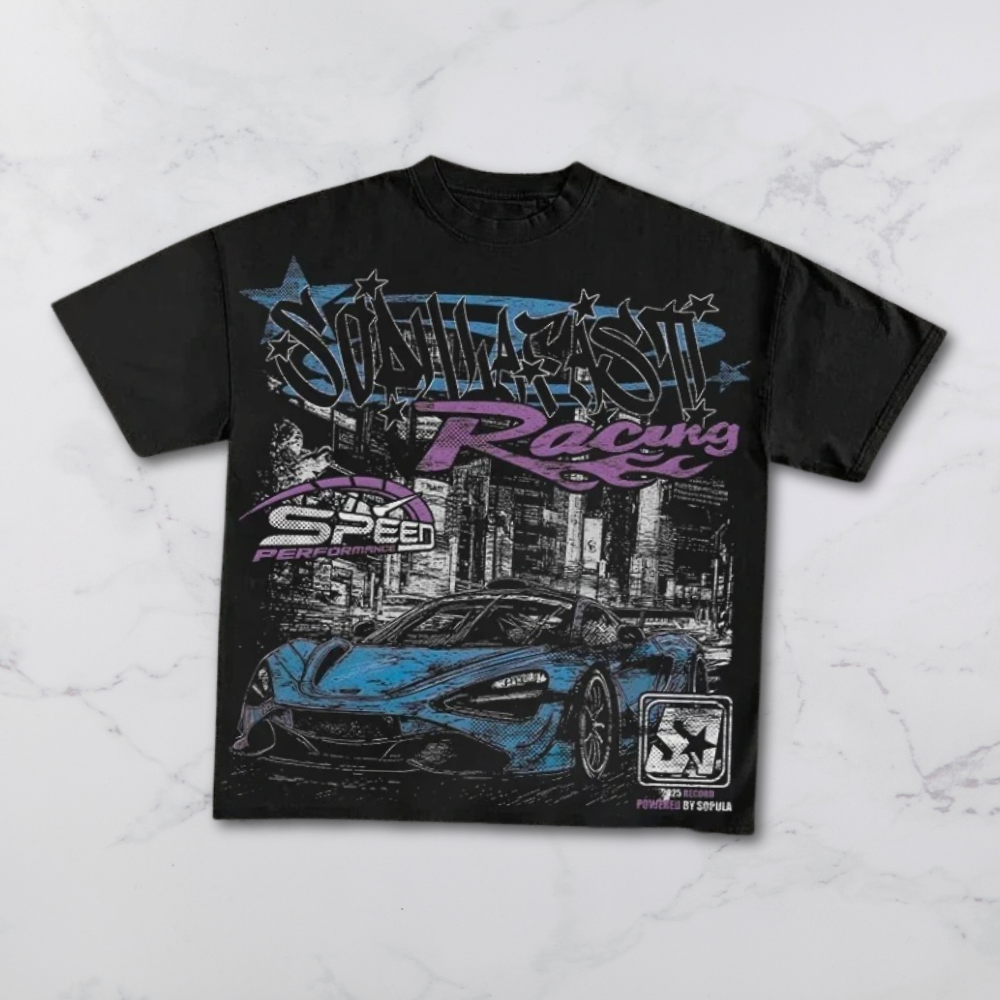 Blue Speed Racing Tee