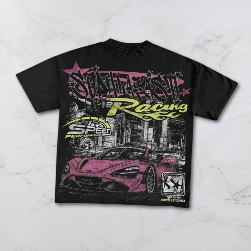 Pink Speed Racing Tee