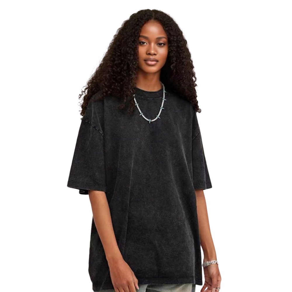 Just Black Tie Dye Tee